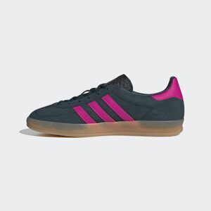 adidas Women's Gazelle Indoor W Aurora ivyShock Pink/Gum 3 7.5 US